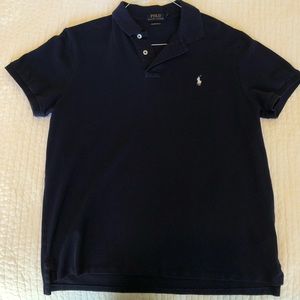 Ralph Lauren navy short sleeve polo